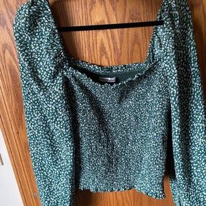 Abercrombie square neck top